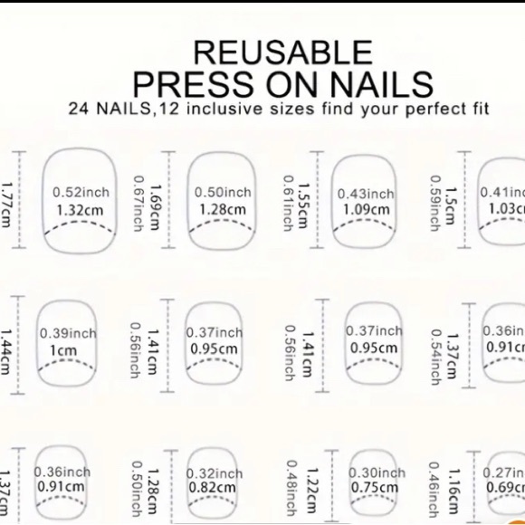 New Press on Nails Fake Fun & Fabulous Glue Pads & File Included - Picture 2 of 4